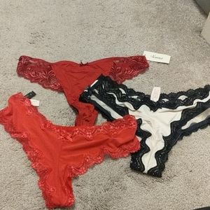 3 Pair VS & Soma Sexy Underwear LG